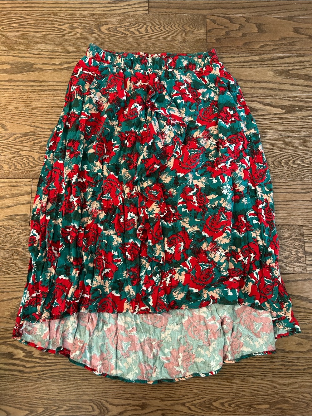 Porridge High/Low Midi Skirt Small